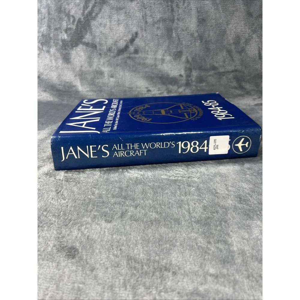 Vintage Jane's All The World's Aircraft 1984-85 Large Hardcover Aviation History